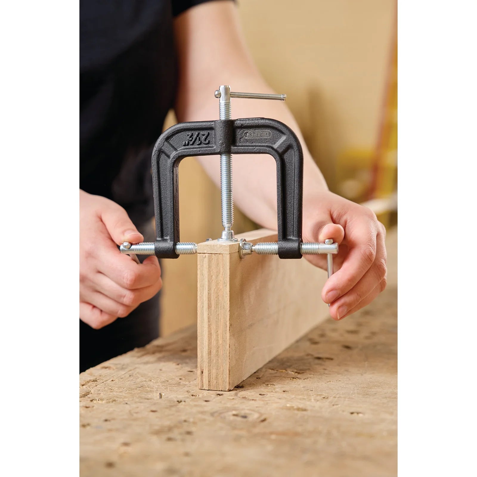 Draper 3-Way G-Clamp, 63mm - 3WGCL