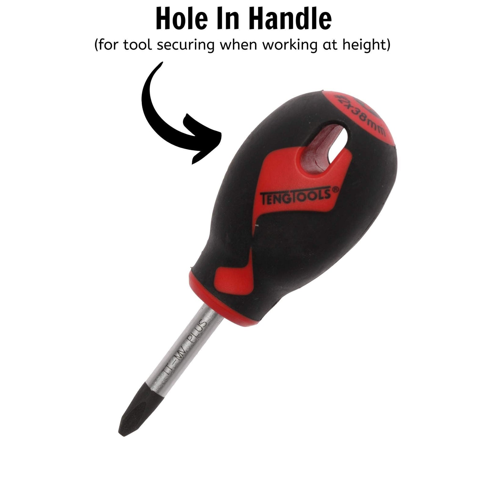 Teng Tools PH Screwdriver PH2 x 38mm XS