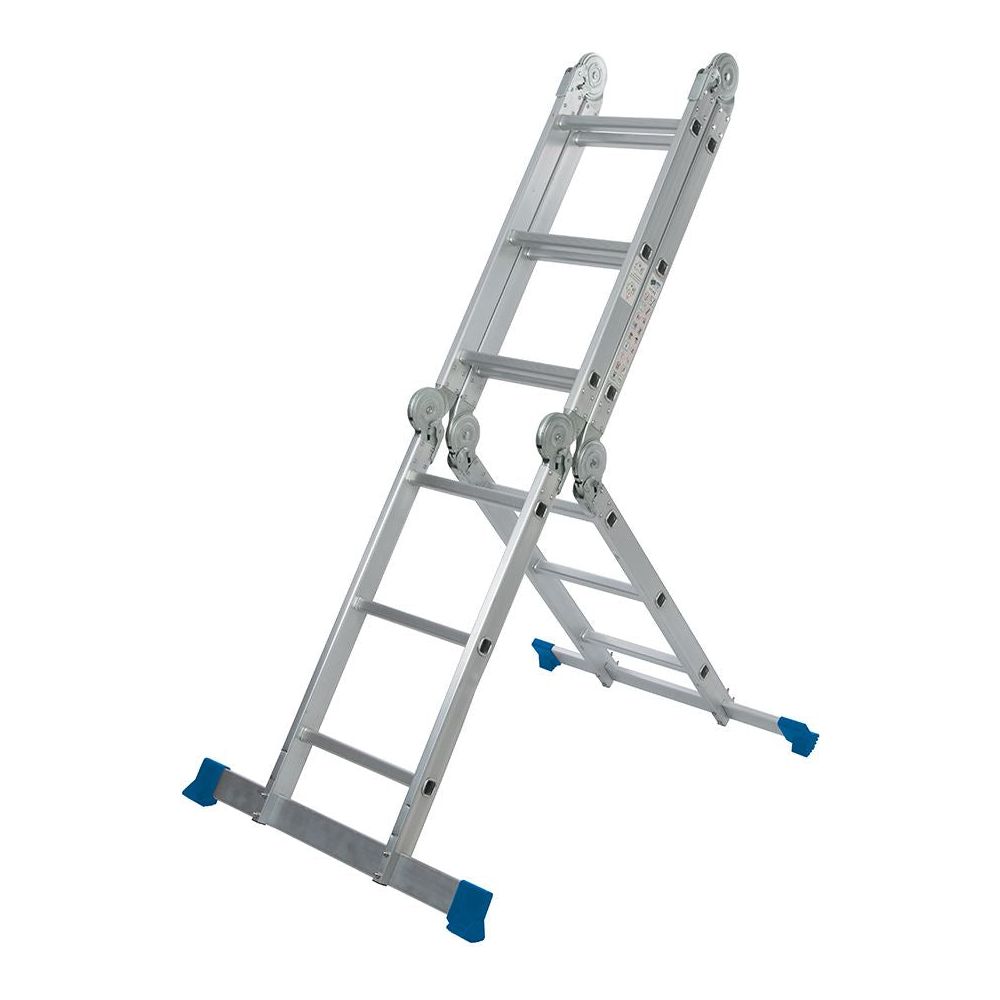 Silverline Multipurpose Ladder with Platform 3.6m 12-Tread