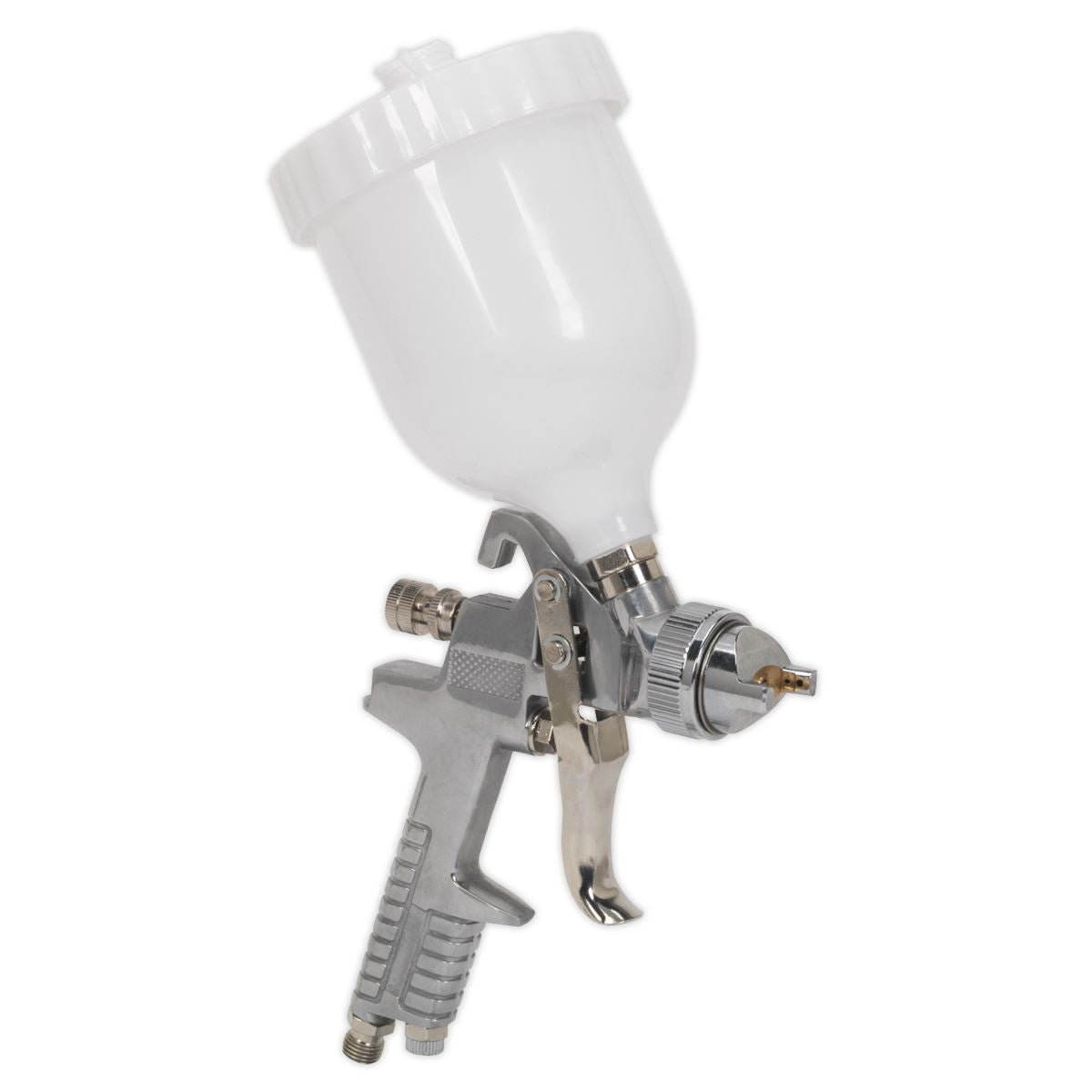 Siegen 1.8mm Set-Up Gravity Feed Spray Gun Paint Car Bodyshop Panel Garage