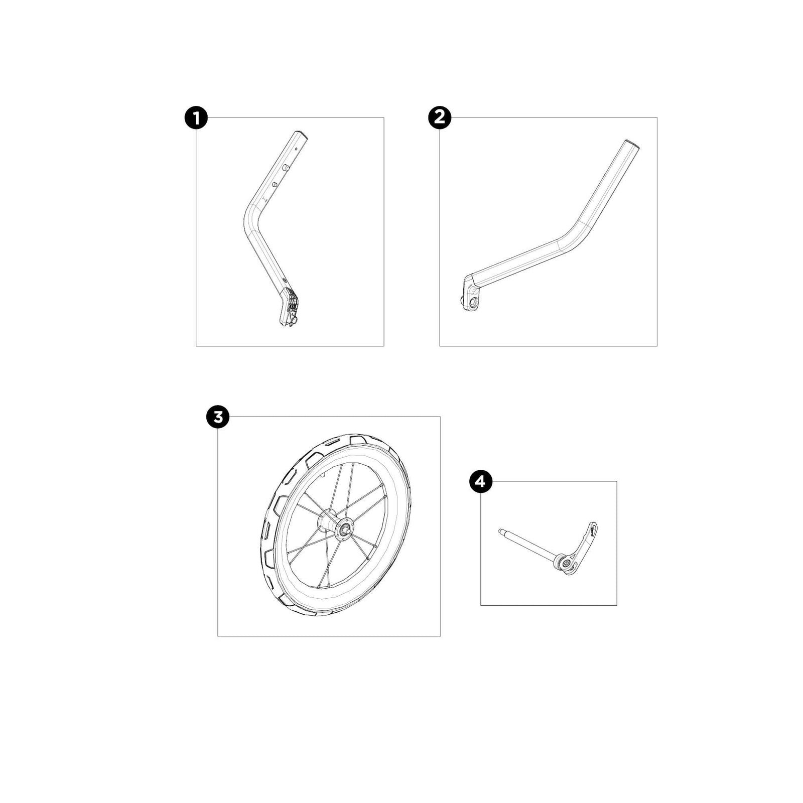 Thule Spares All-terrain kit arm - 1500055489