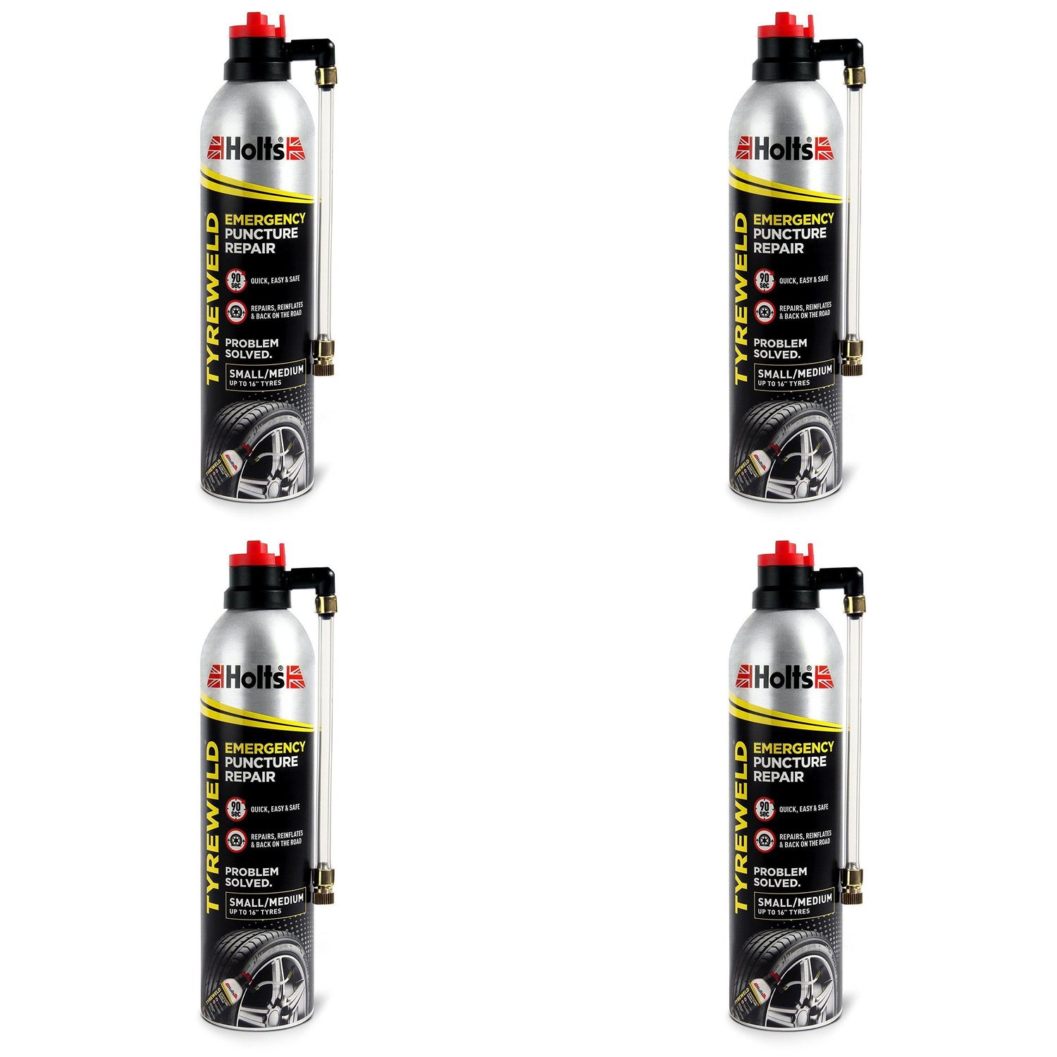 Holts Tyre Weld Emergency Puncture Repair 400ml