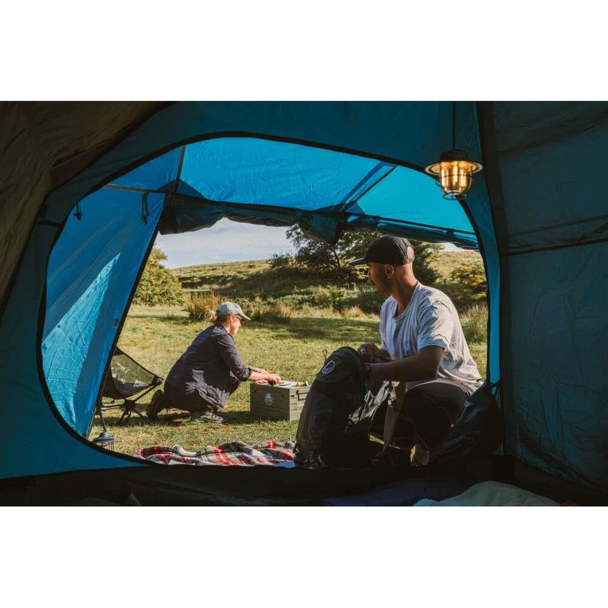 Kampa Mossborn 02 Aegean 2 Person Poled Tent