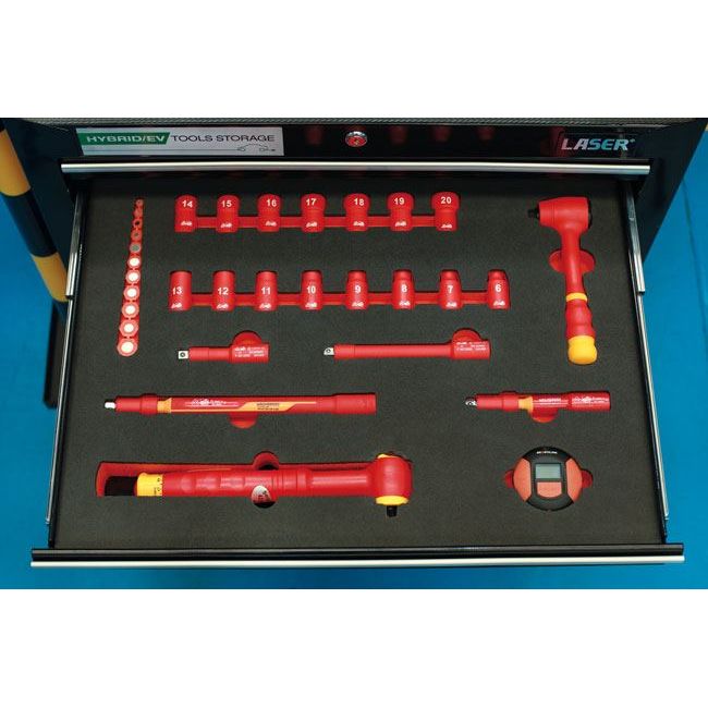 Laser Insulated Socket Set in Foam Inlay 8484