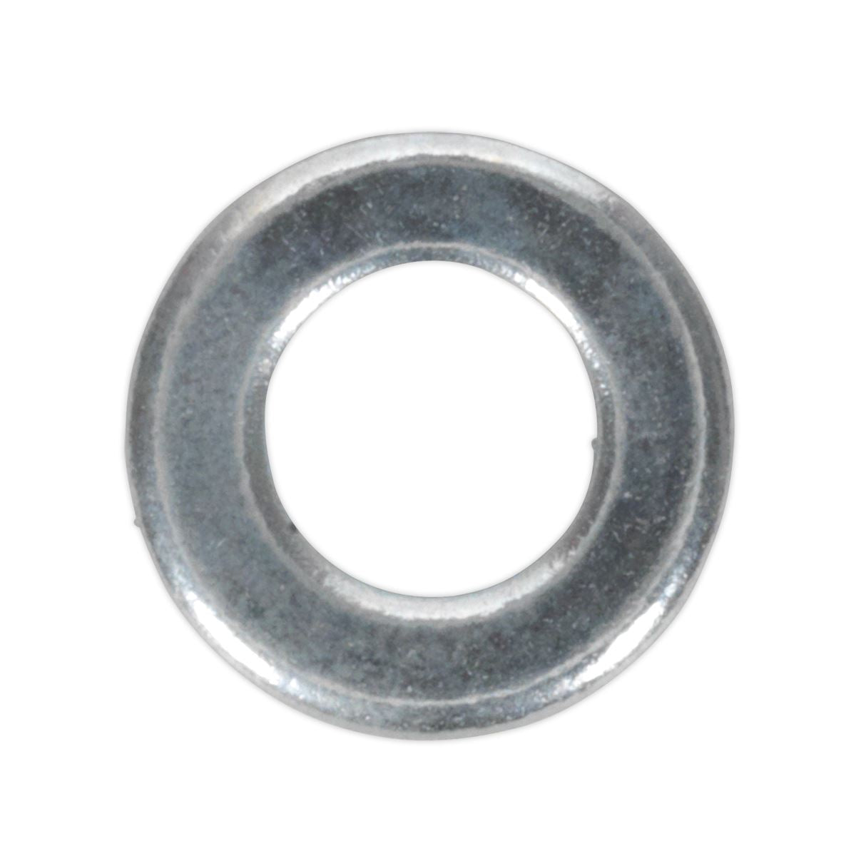 Sealey Flat Washer M5 x 10mm Form A Zinc DIN 125 Pack of 100 FWA510