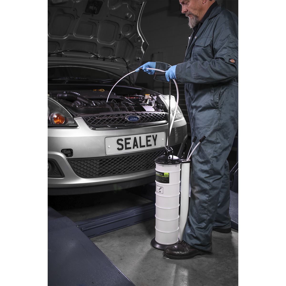 Seigen by Sealey Vacuum Oil & Fluid Extractor Manual 6.5L S01169