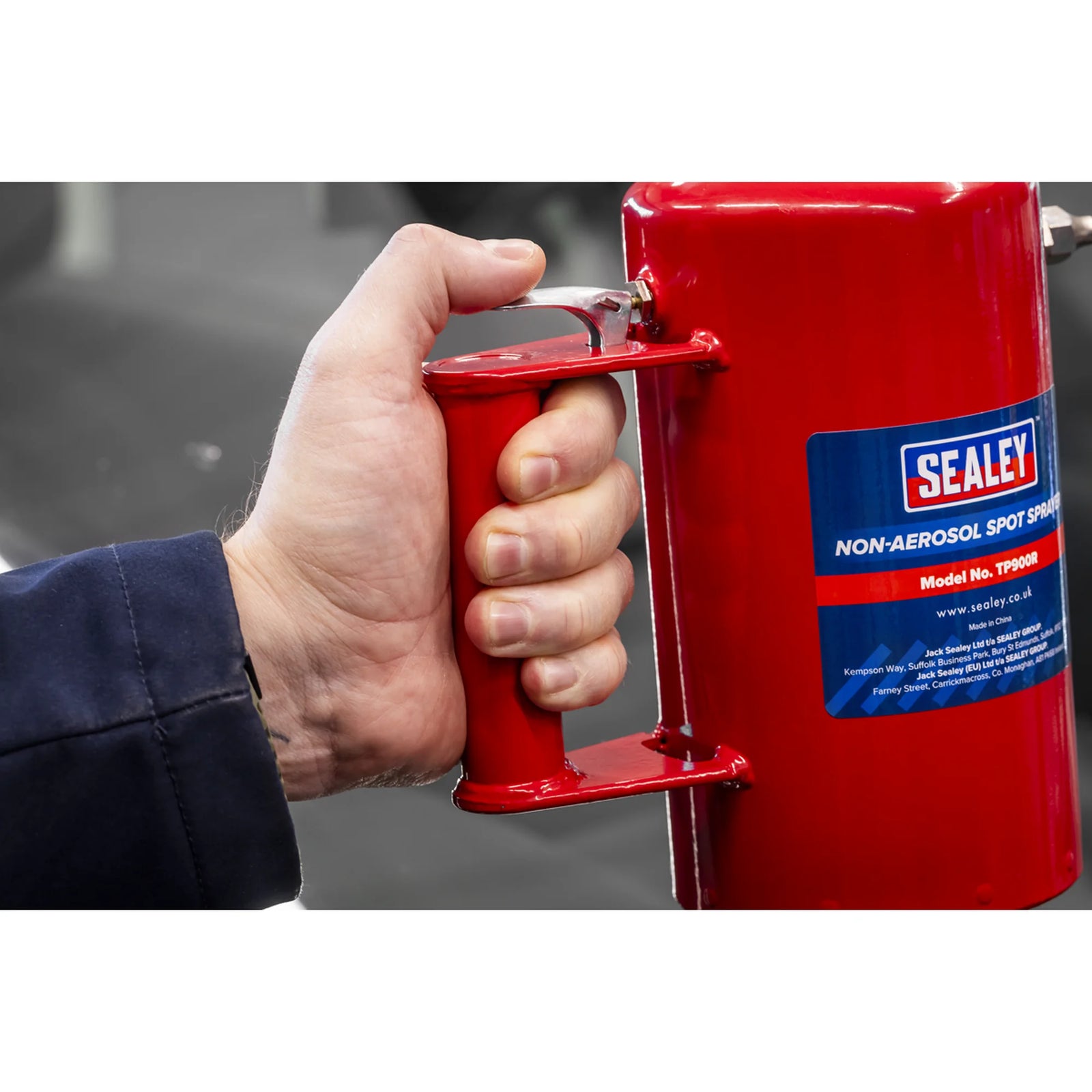 Sealey Non-Aerosol Spot Sprayer TP900R 1L Red