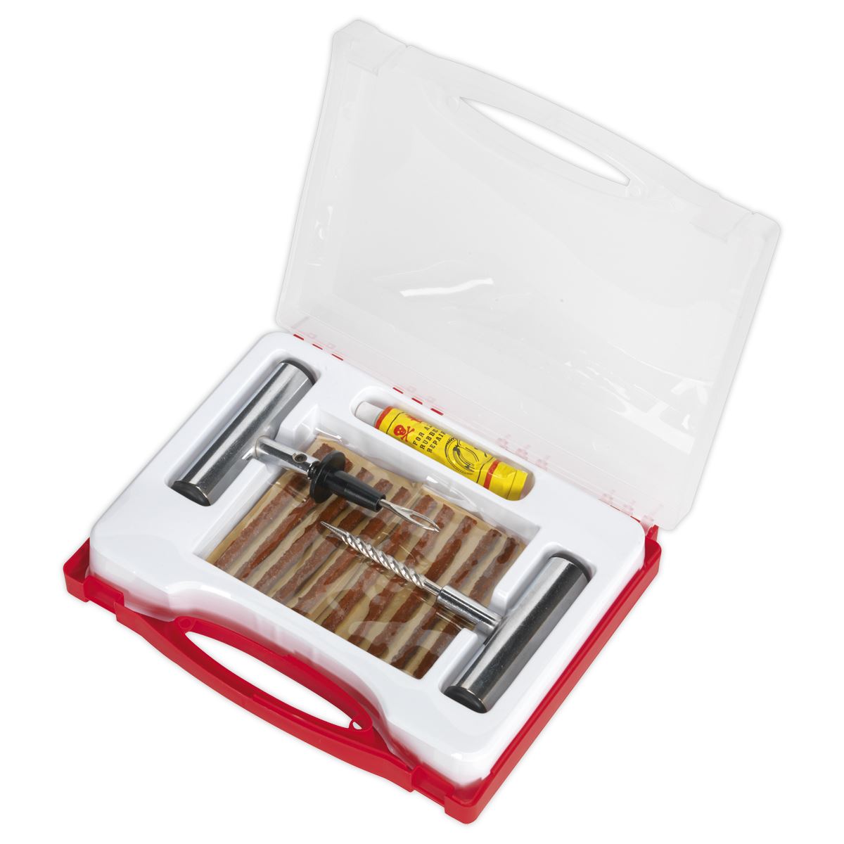 Sealey Temporary Puncture Repair Kit Tubeless Tyres Off Road Vehicles