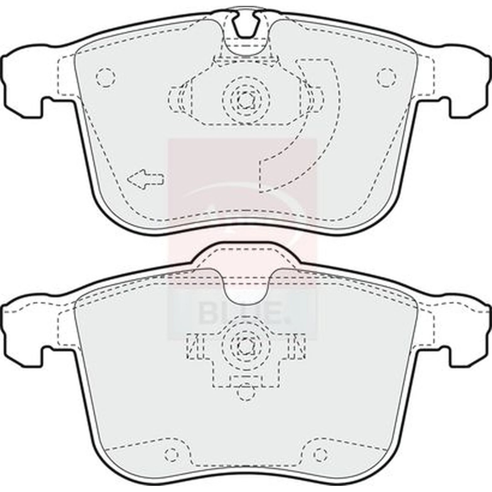 Apec Front Brake Pad Set PD3600