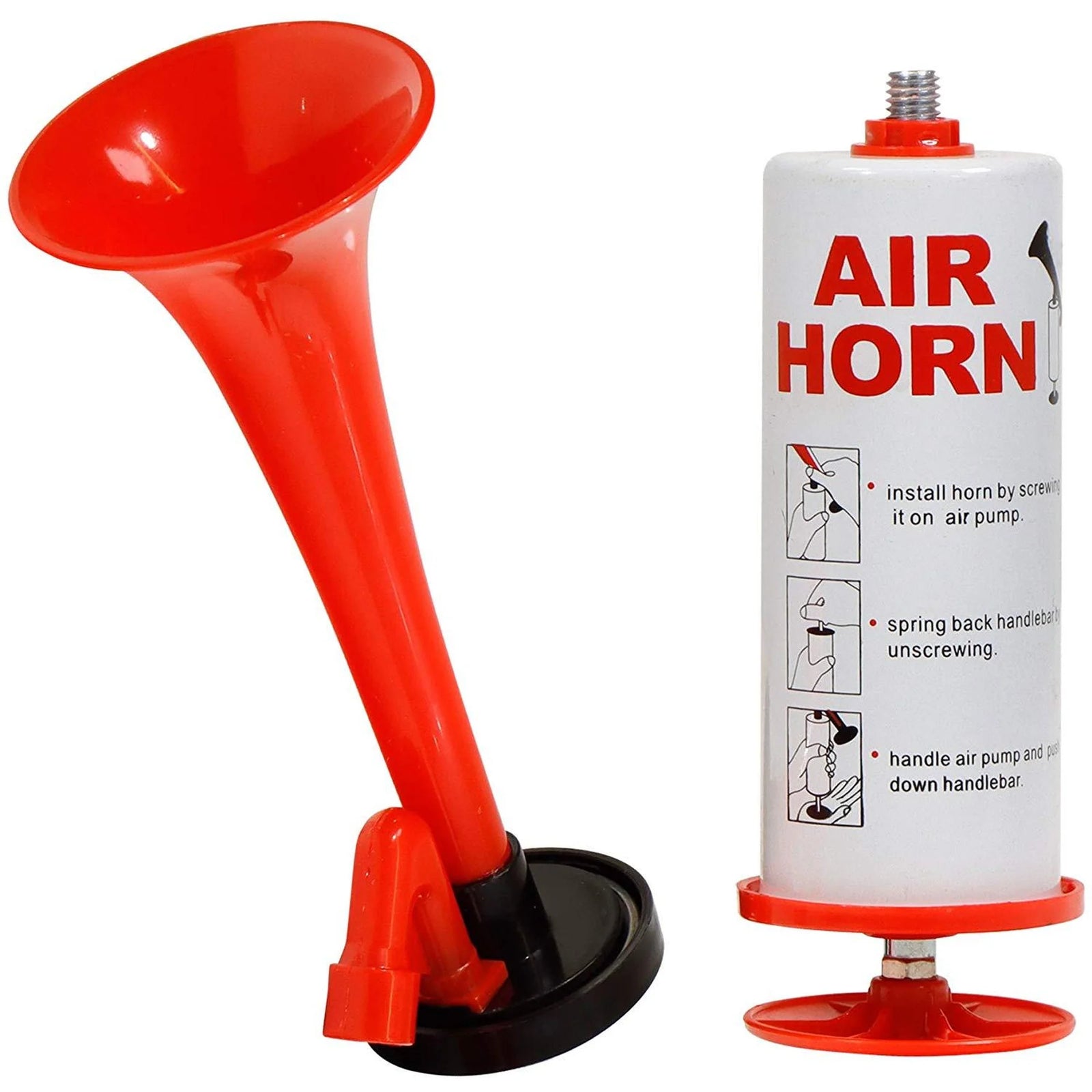 Streetwize Hand Held Non-Gas Sports Events Party Games Air Horn - SWHH