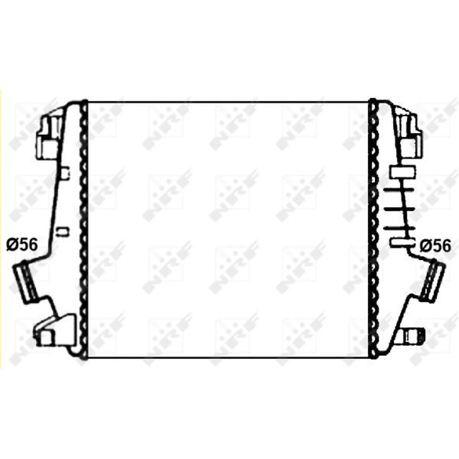 NRF Intercooler (Charge Air Cooler) 30272