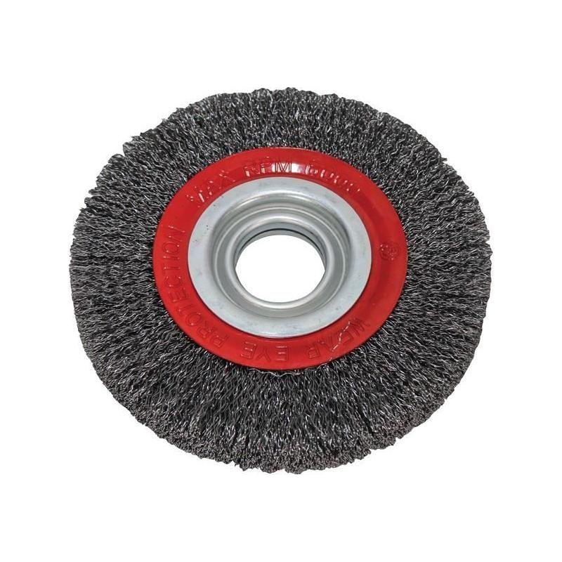 Faithfull Wire Wheel 150 x 23mm, 32mm Bore, 0.30mm Wire