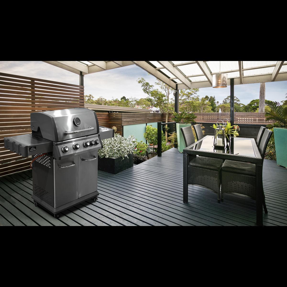 Dellonda 4+1 Burner Deluxe Gas BBQ