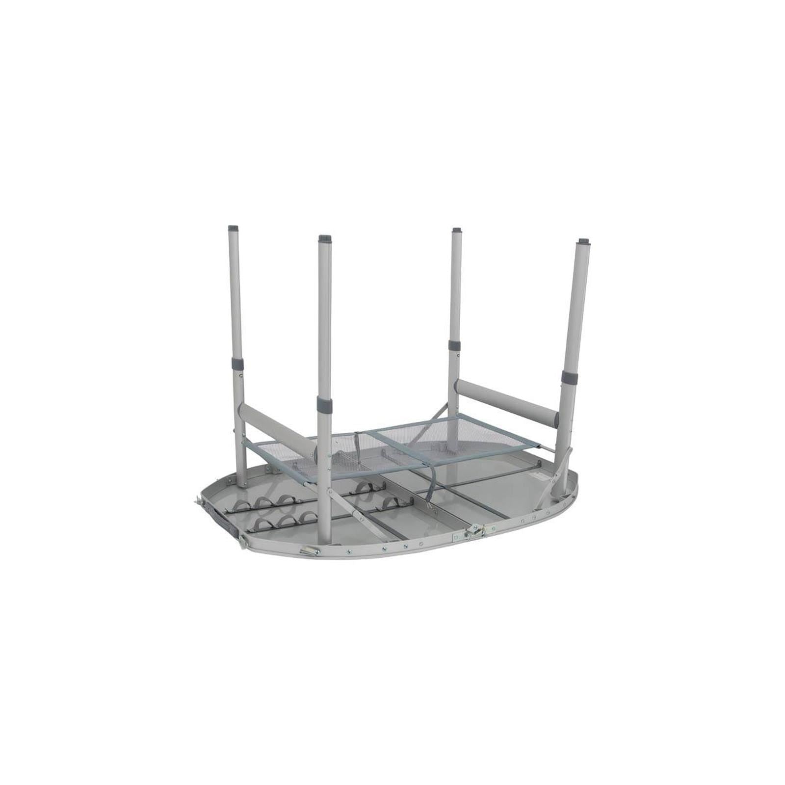 Bo-Camp Table Premium Oval Case Model 100 x 70cm