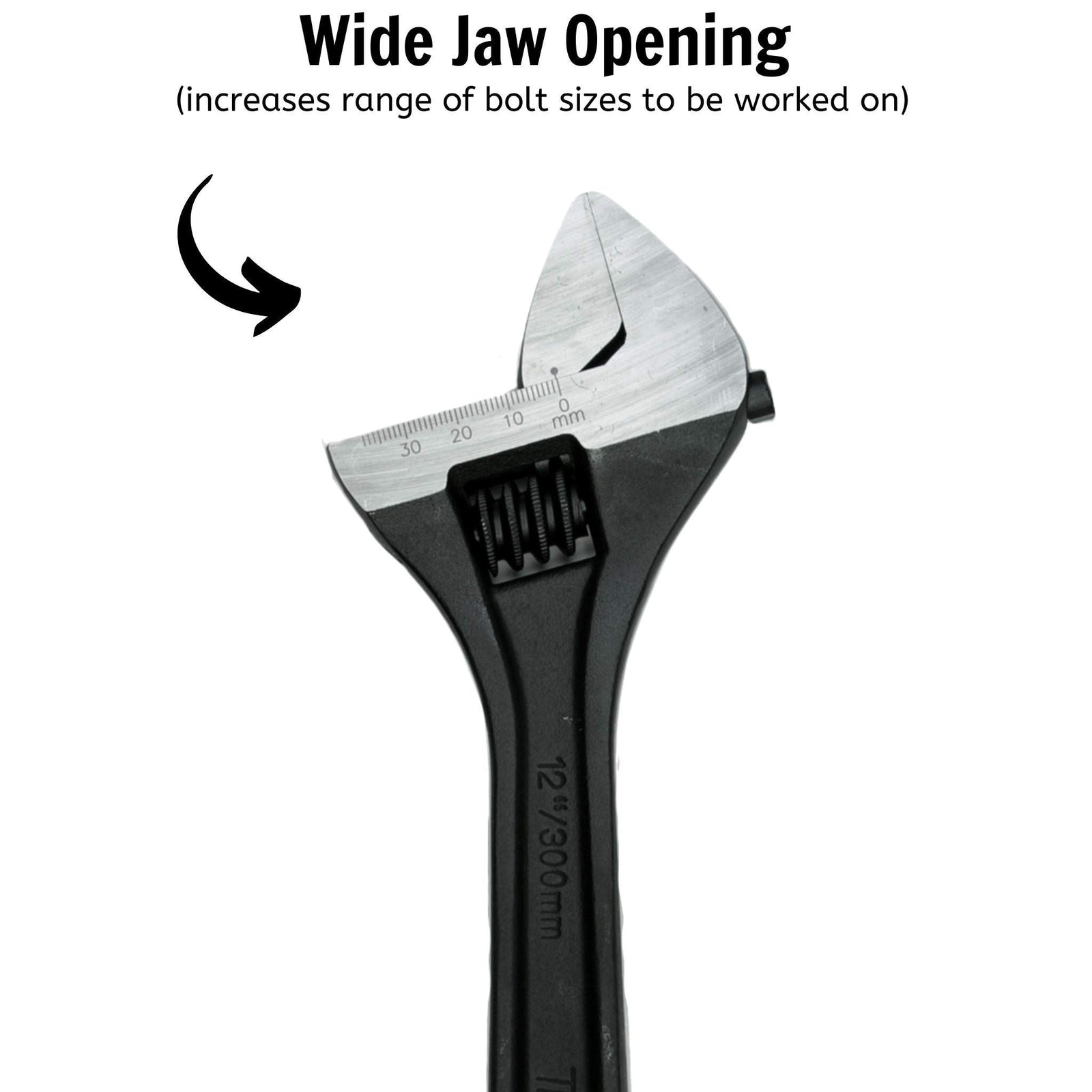 Teng Tools Adjustable Wrench 300mm