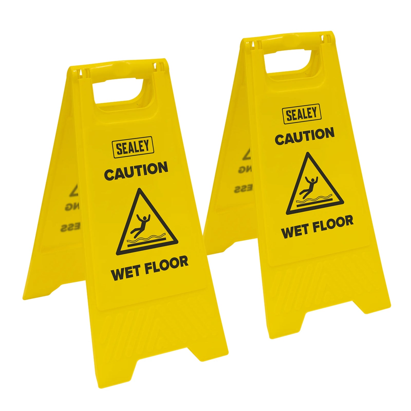 Sealey Wet Floor Signs Pack of 2 - 620 x 300mm
