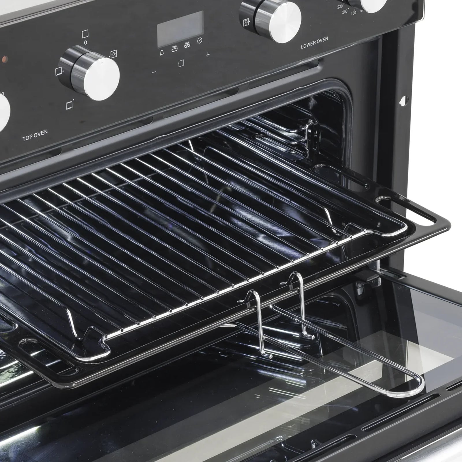 Baridi Built-Under Double Oven DH278, 74L Capacity, Energy Rating A