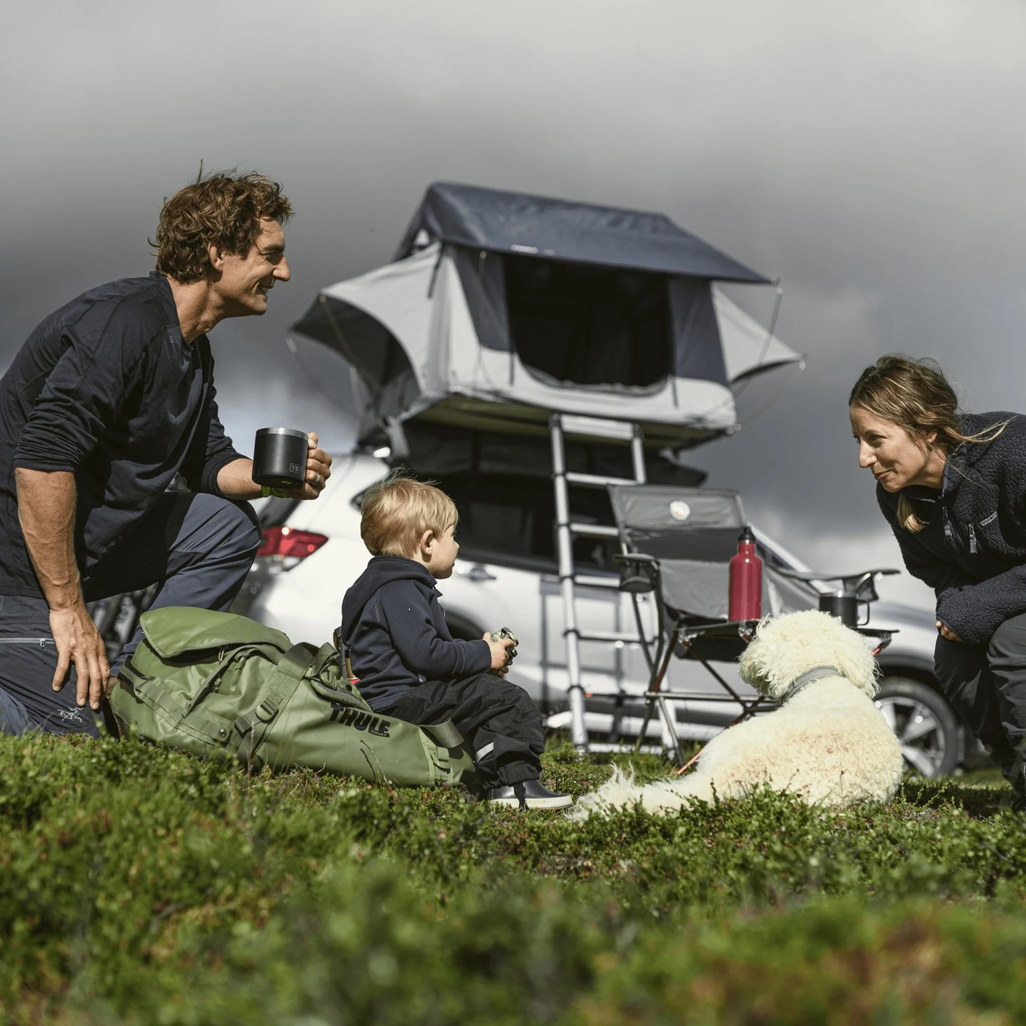 Thule Kukenam Rooftop Tent 54kg Weather-Resistant Soft Shell