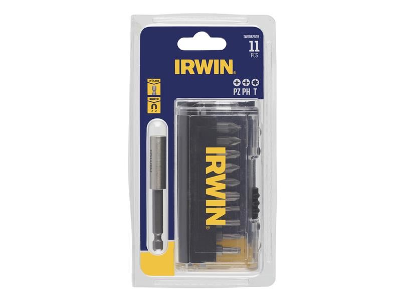 Irwin® Mixed Screwdriver Bit Set, 11 Piece