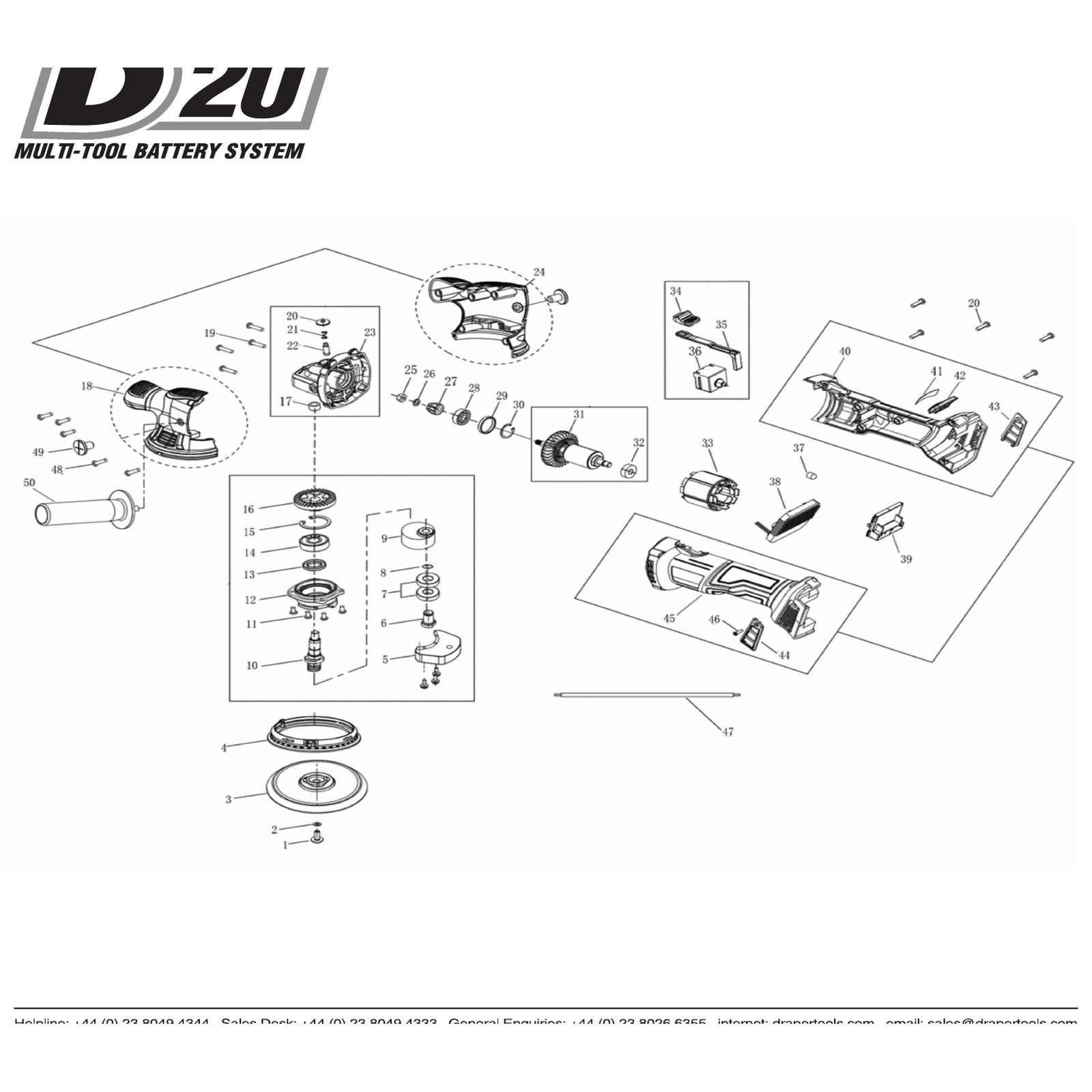 Draper Switch Assembly YD20ROP-A36 27792