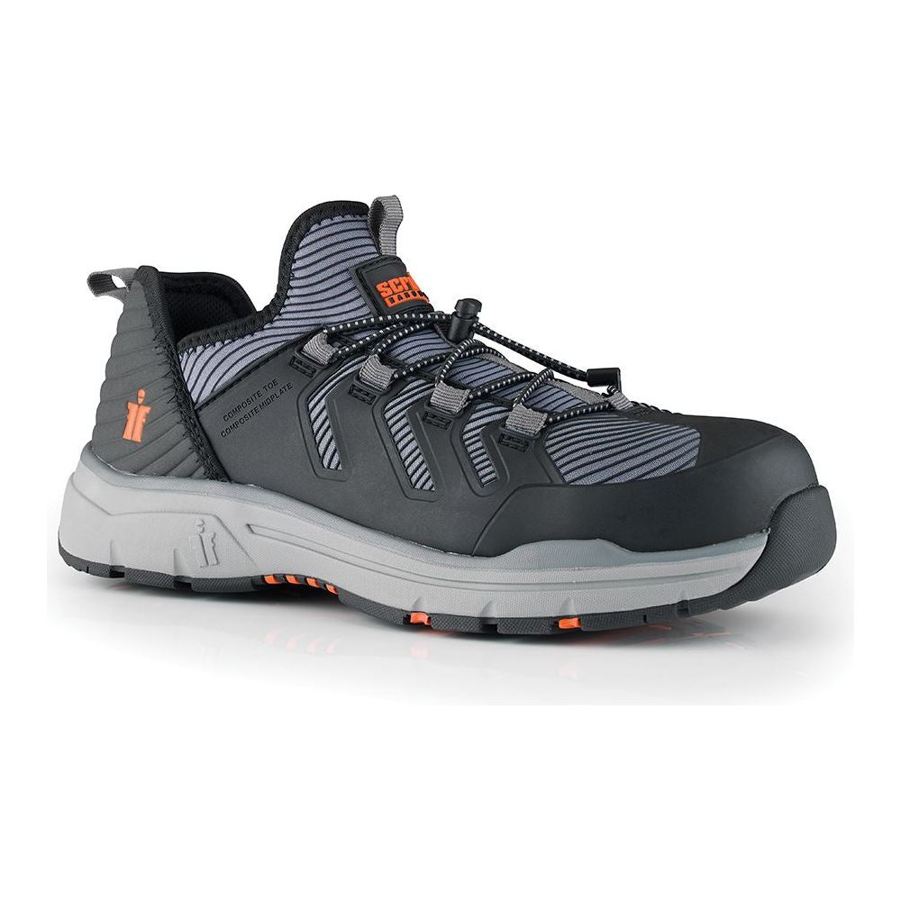 Scruffs Women's Argon Safety Trainers Black Size 6.5 / 40