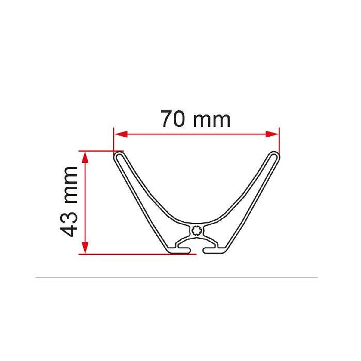 Fiamma Rail Plus XL Bike Rail