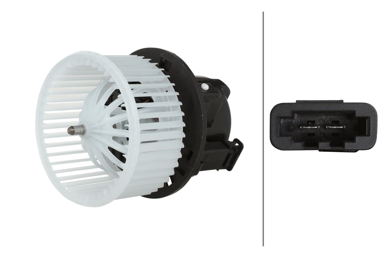Hella Heater Blower Fan 8EW 366 400-331