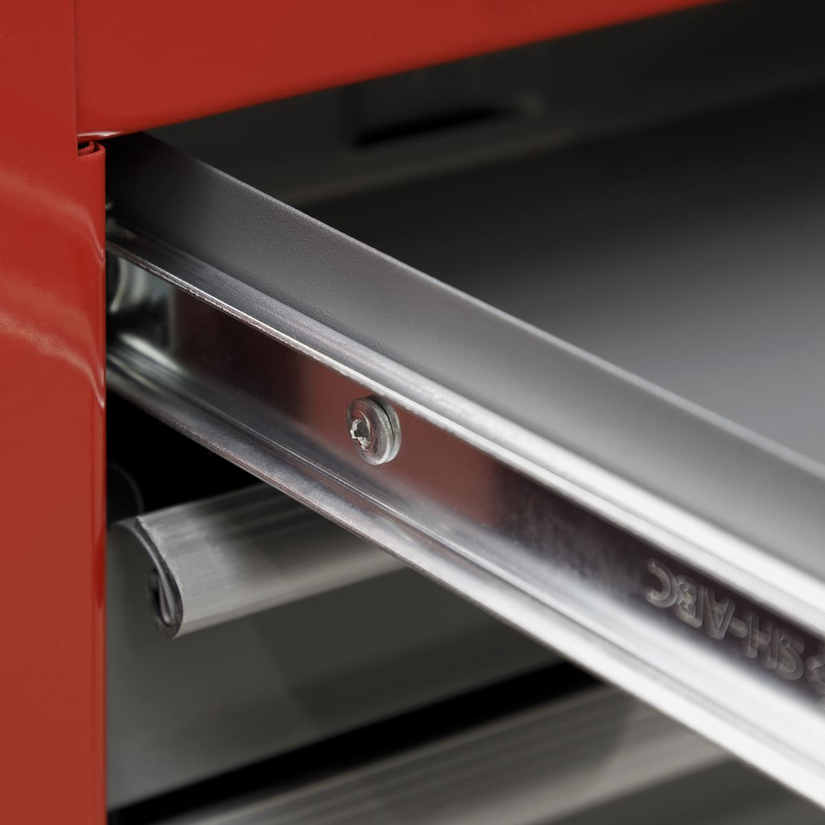 Sealey Topchest & Rollcab Combination 6 Drawer with Ball-Bearing Slides- Red