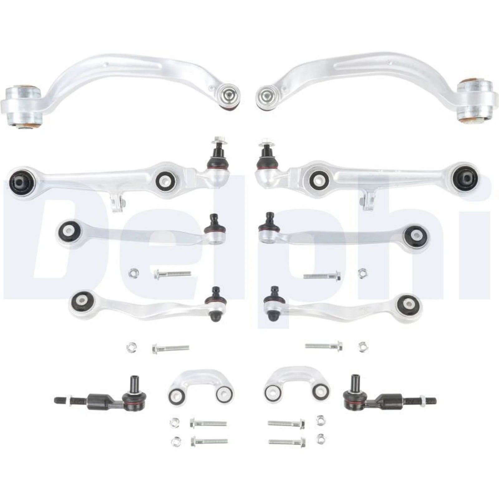 Delphi 12 x Control Arm Repair Kit Front fits Audi A4 B5 1994-2001
