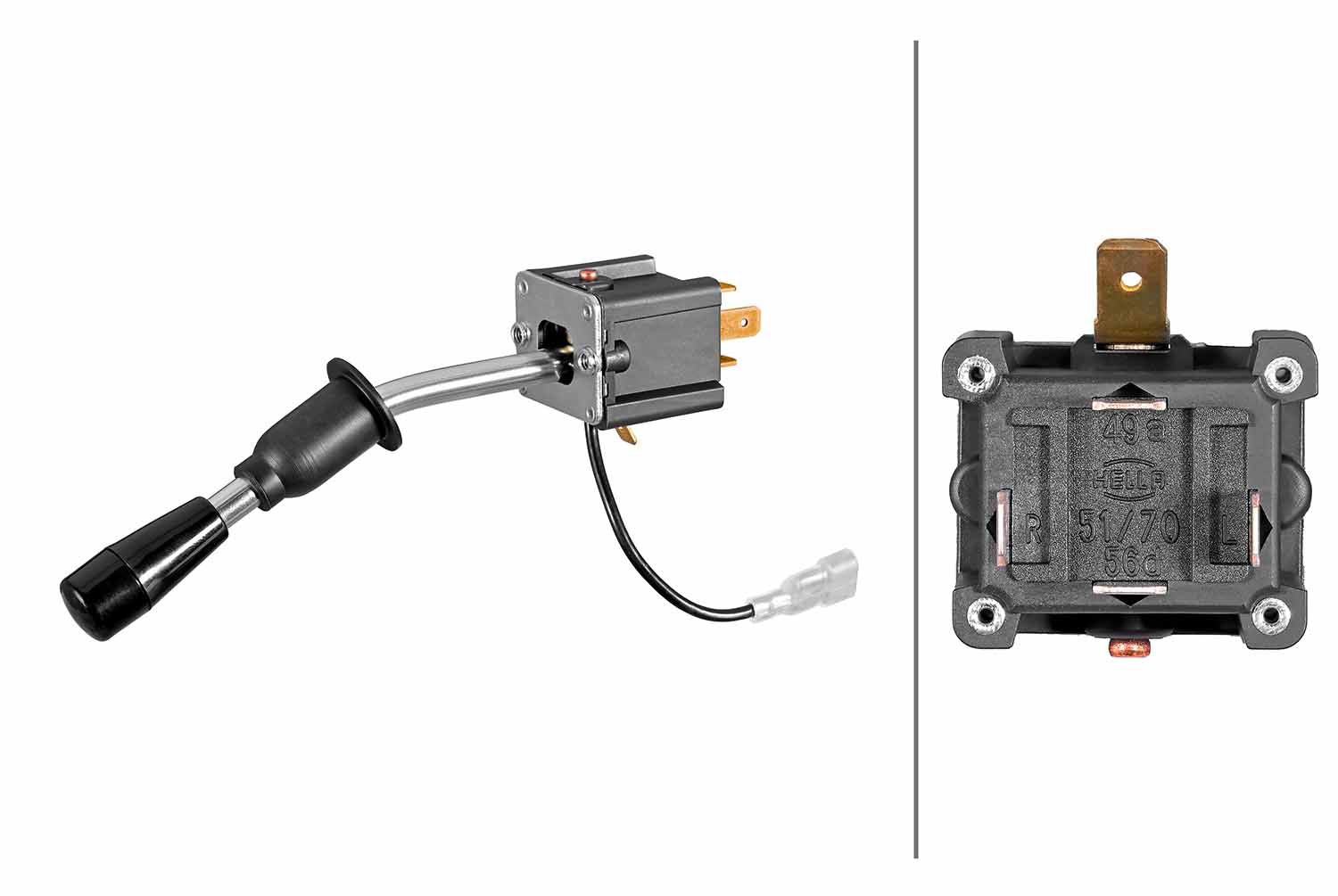 Hella Steering Column Switch Connectors 6BA 001 539-007