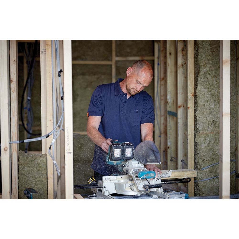 Scruffs Eco Worker Polo Navy L T55468