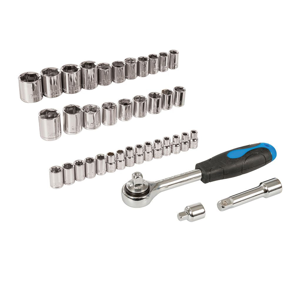 Silverline Compact Socket Set 39pce 39pce
