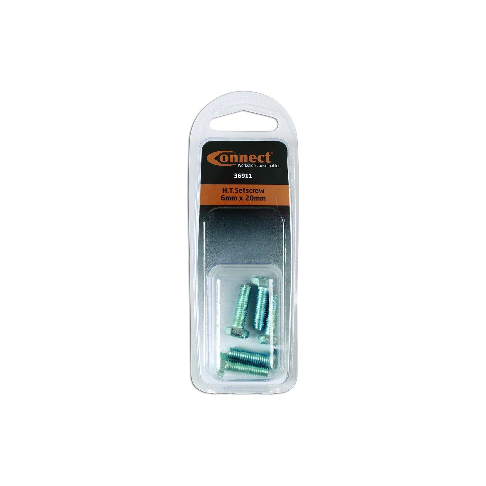 Connect Hi-Tensile Bolts M6 x 1.0 x 20mm 5pc 36911
