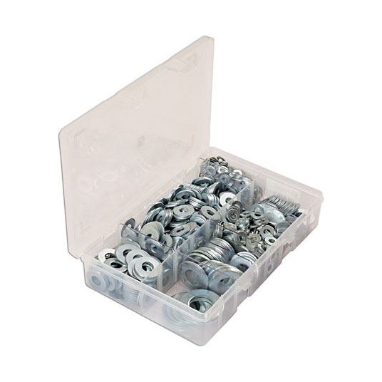 Connect Assorted Form C Flat Washers Box 800pc 31863