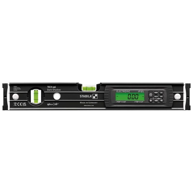 Stabila TECH Dark Shadow Digital Spirit Level 40cm