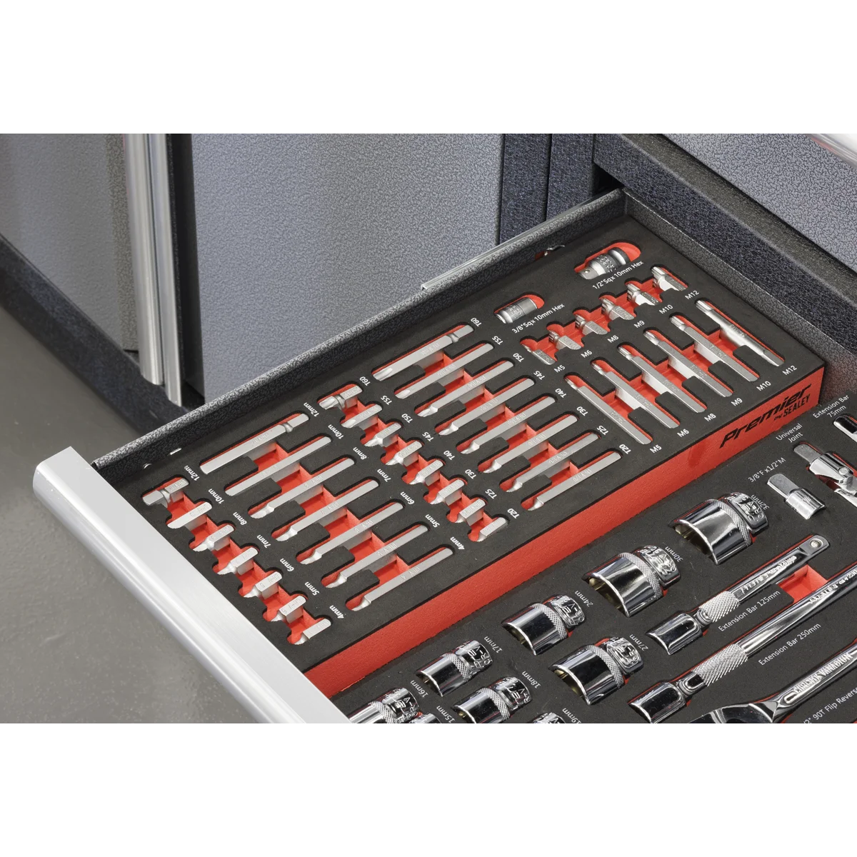 Sealey Premier Bit Set 44 Piece TBT60 with Tool Tray