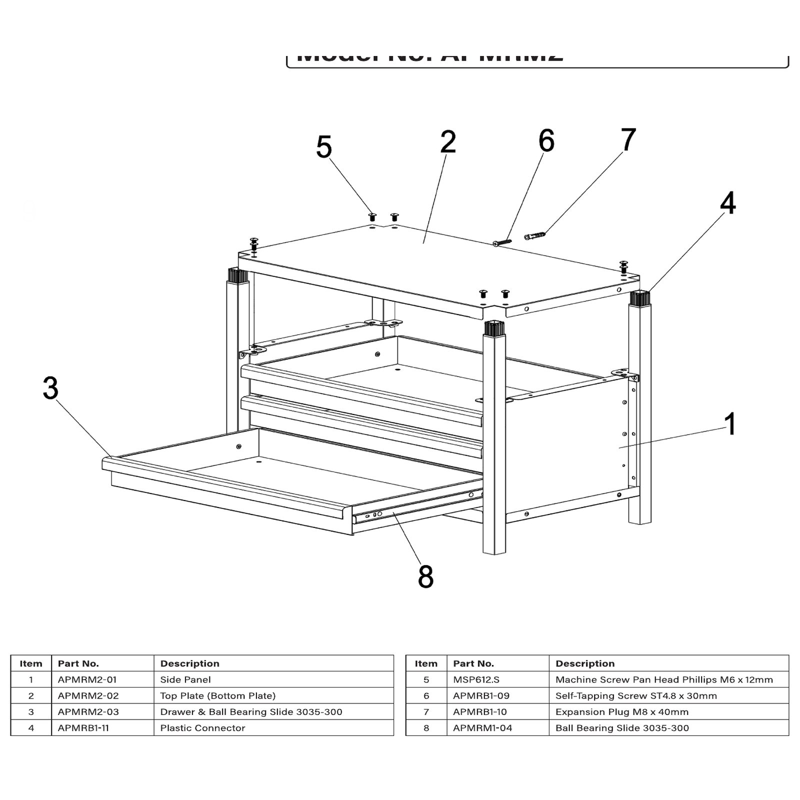 Sealey Side Panel APMRM2-01
