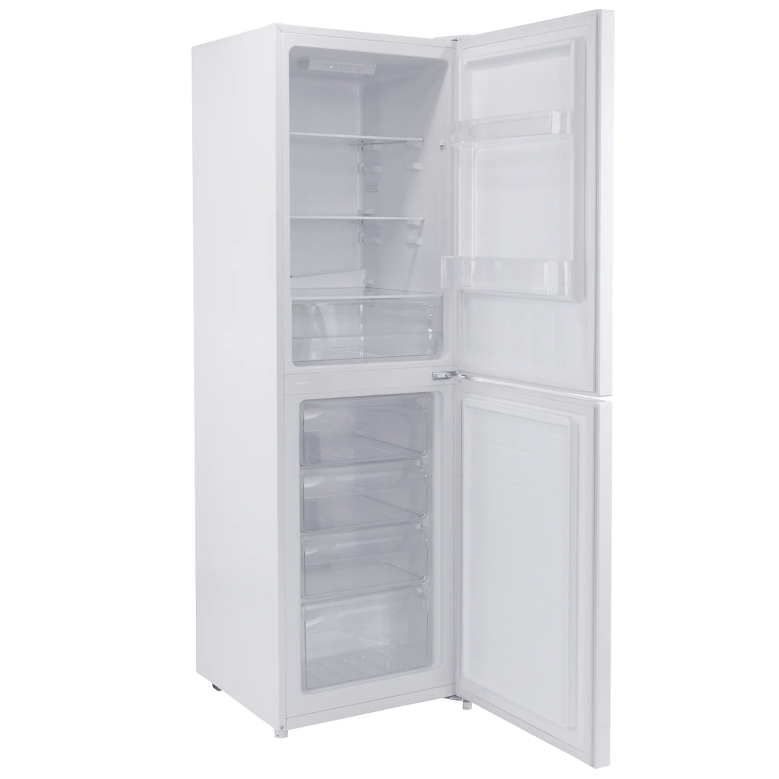 Baridi 50/50 Smart Frost Fridge Freezer 254L Capacity - White