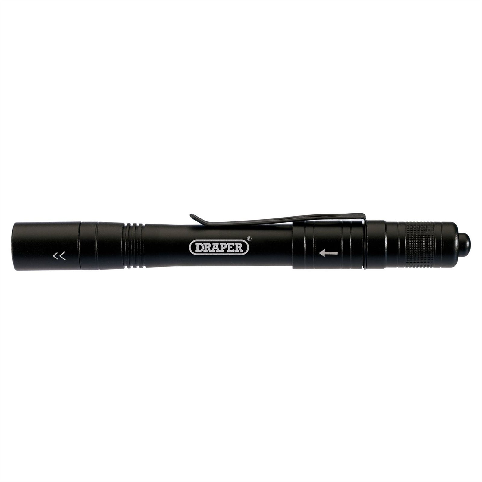 Draper LED Rechargeable Aluminium Penlight, 1W 90099