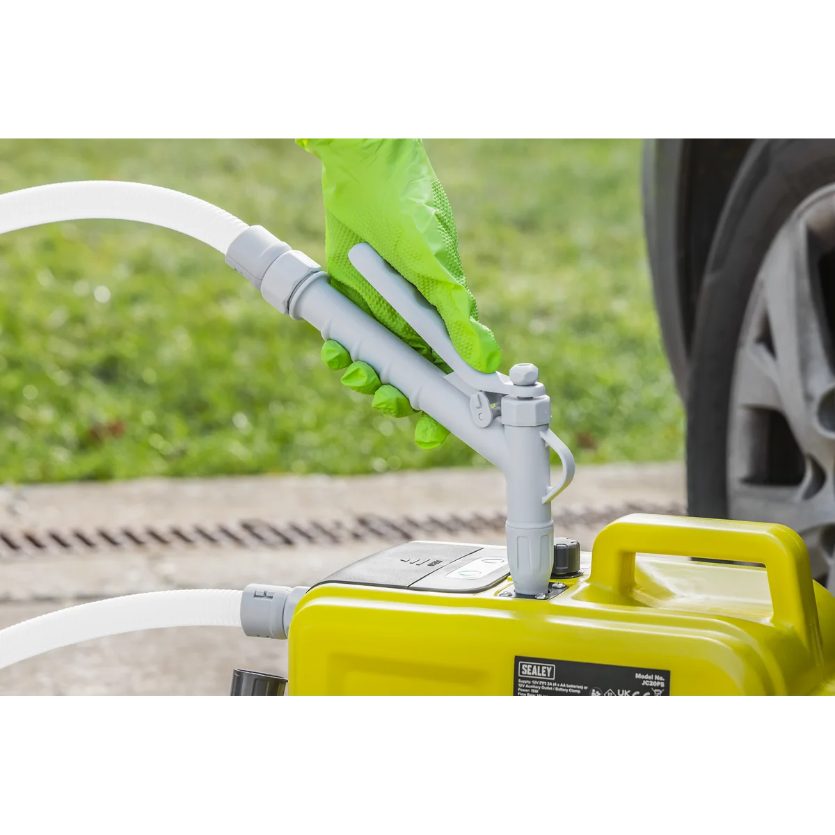Sealey Multi-Powered Portable Fuelling Station 20L Flow Rate 14L/min