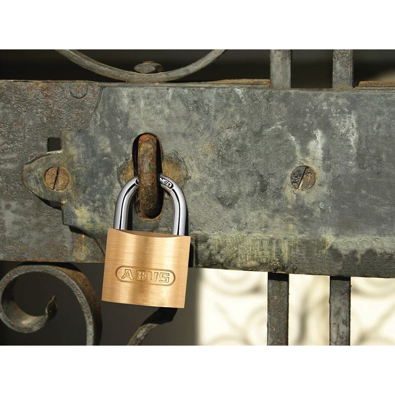 Abus Mechanical 55/25mm Brass Padlock