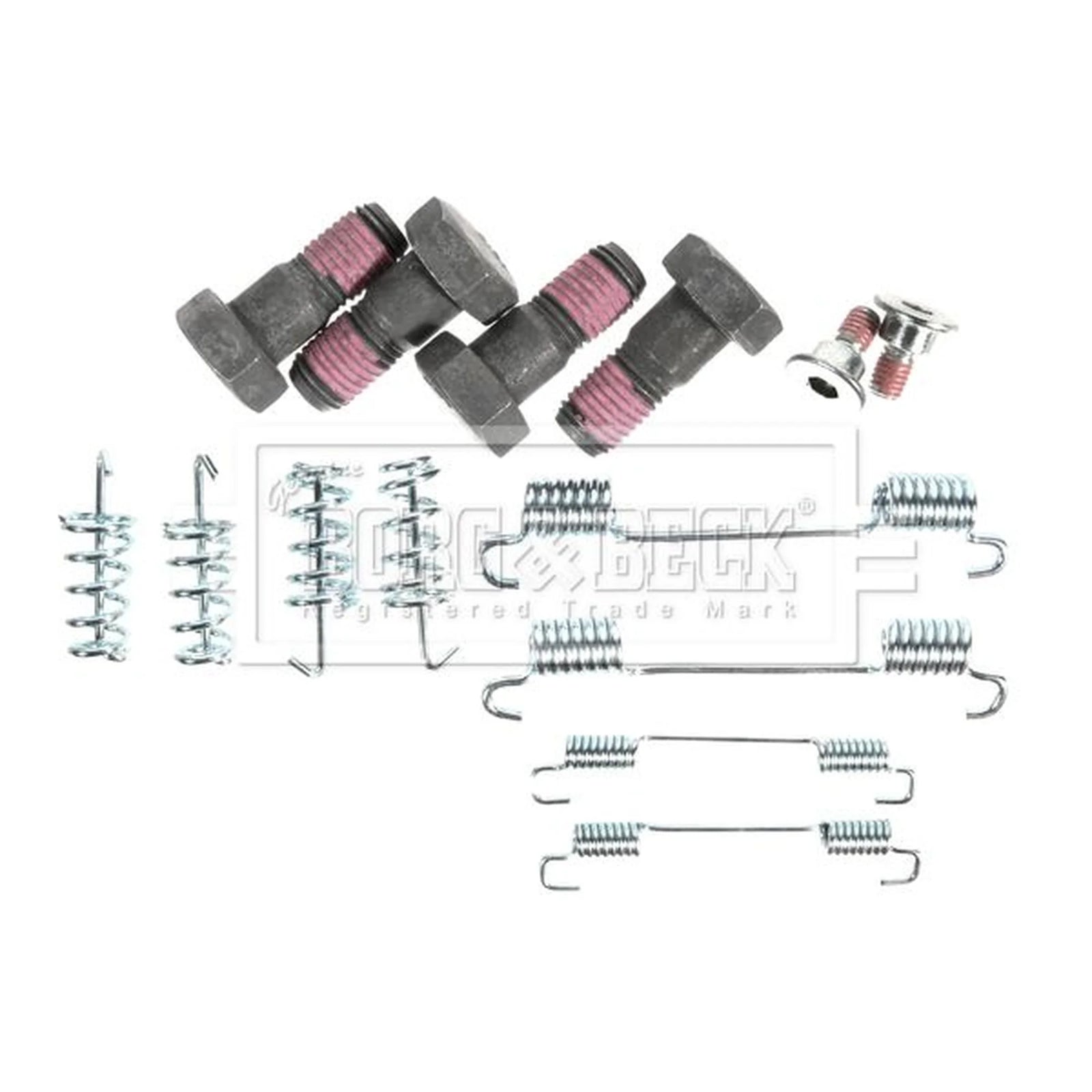Borg & Beck Parking Brake Shoe Accessory Kit Rear BBK6248