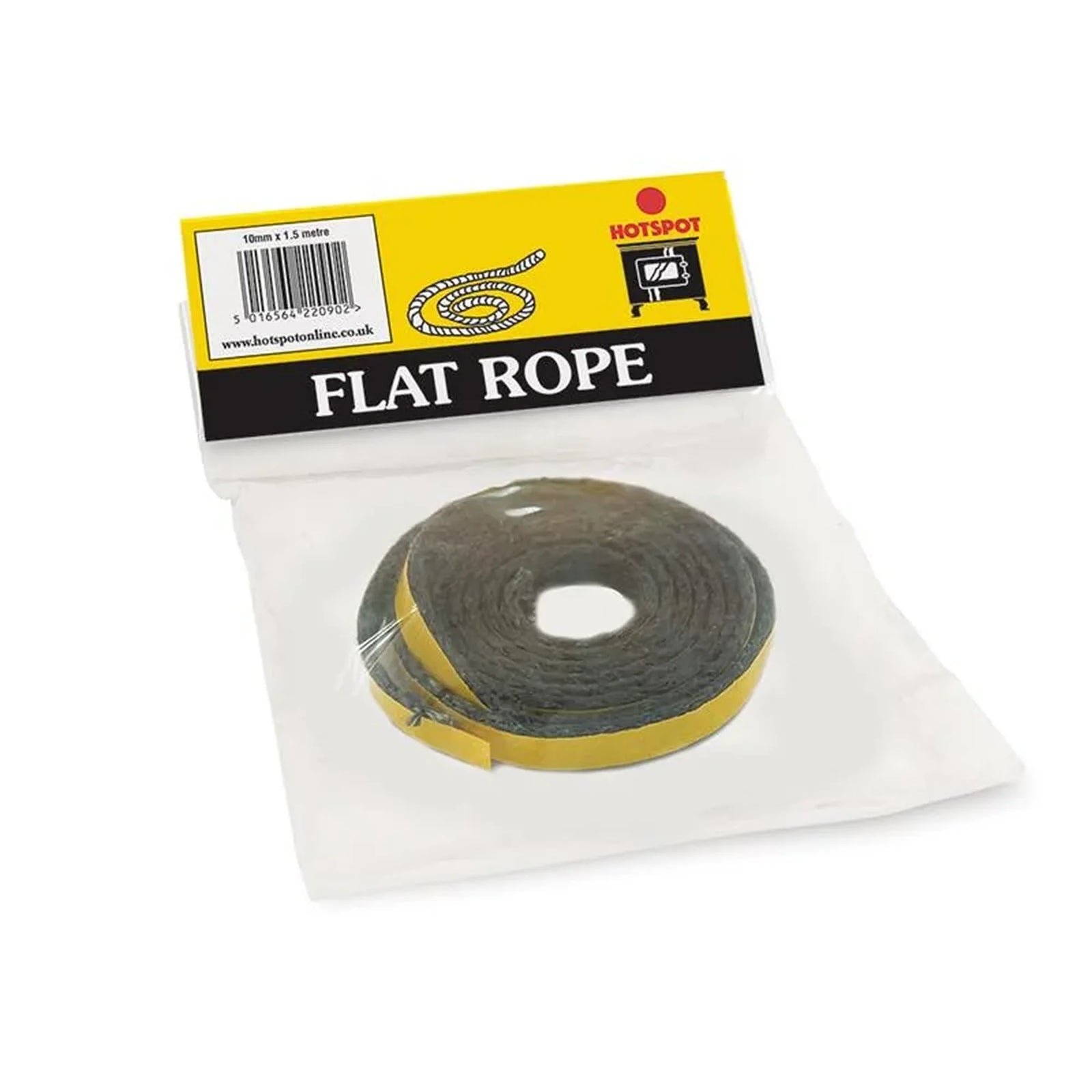 Hotspot Flat Rope 10mm 1.5m HS221675 - HS221675