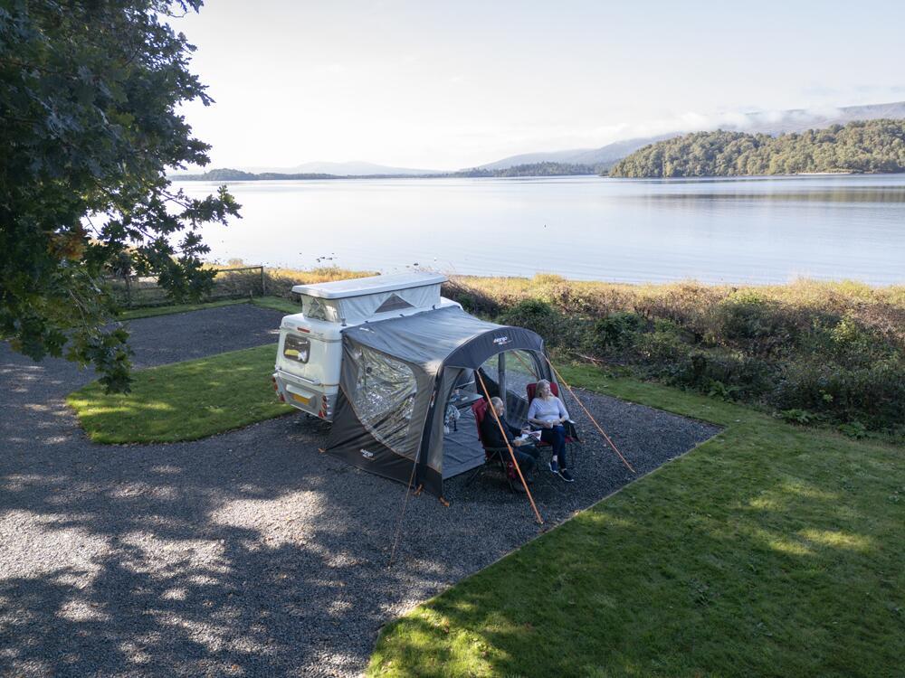 Vango Sunlight Air - Awning/Canopy for Campervans Low Cloud Grey