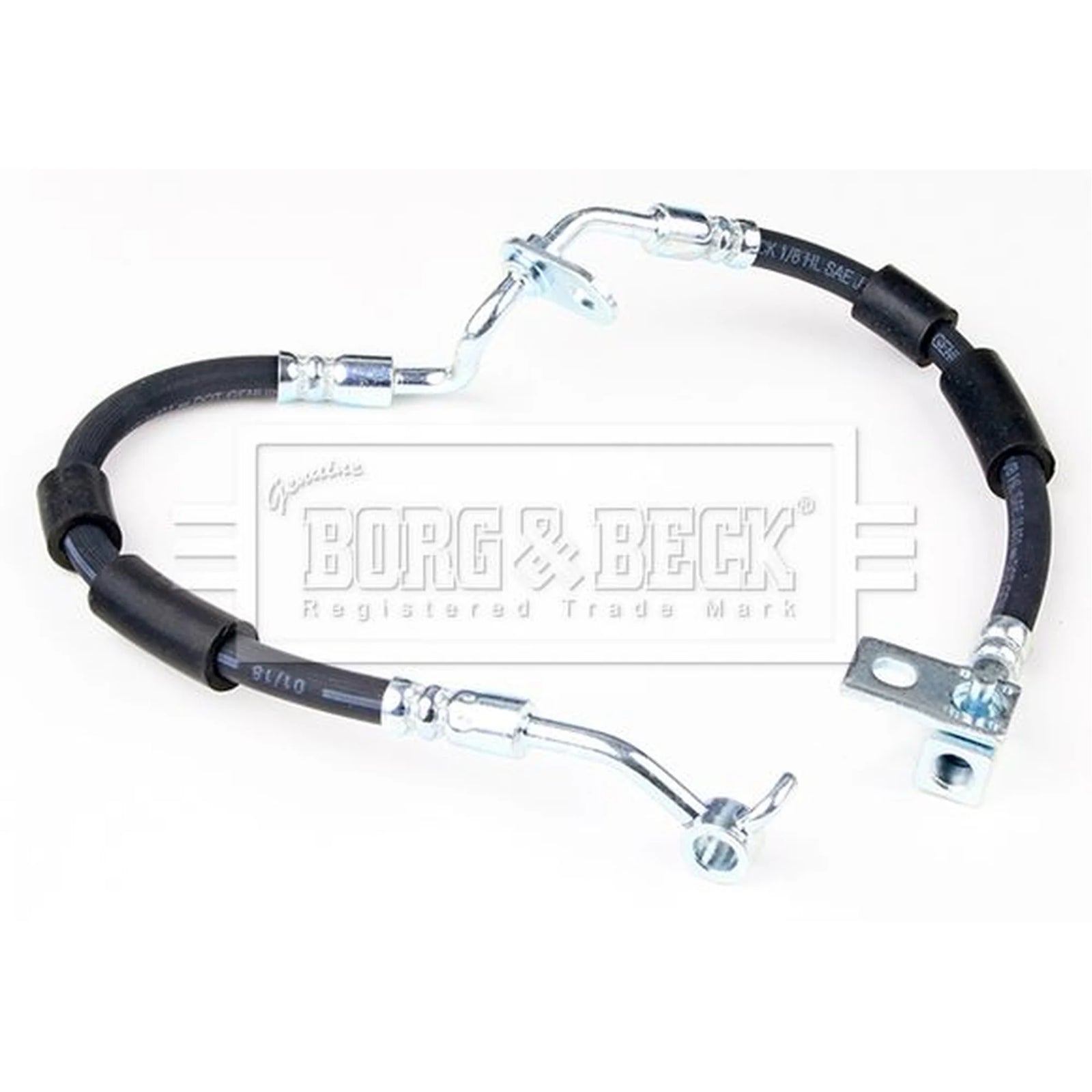 Borg & Beck Brake Hydraulic Hose Line Front Right BBH7483