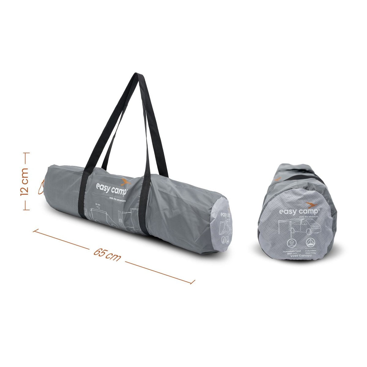 Easy Camp Voss Campervan Canopy Sun Shade (150-260cm Height)