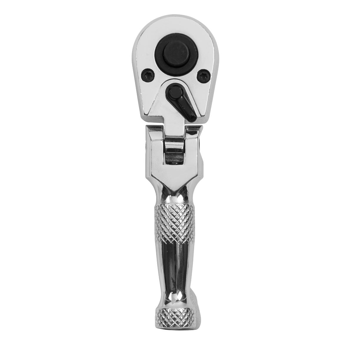 RATCHET WRENCH FLEXI-HEAD STUBBY 1/4inchSQ DRIVE
