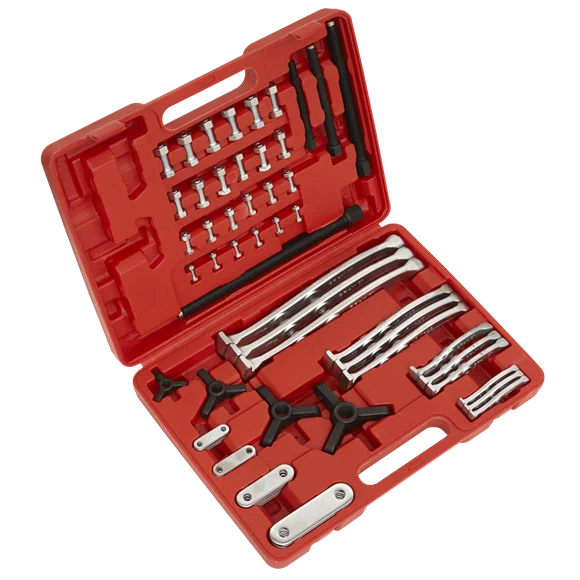 Sealey Gear Reversible Puller Set 4pc Triple Leg AK79