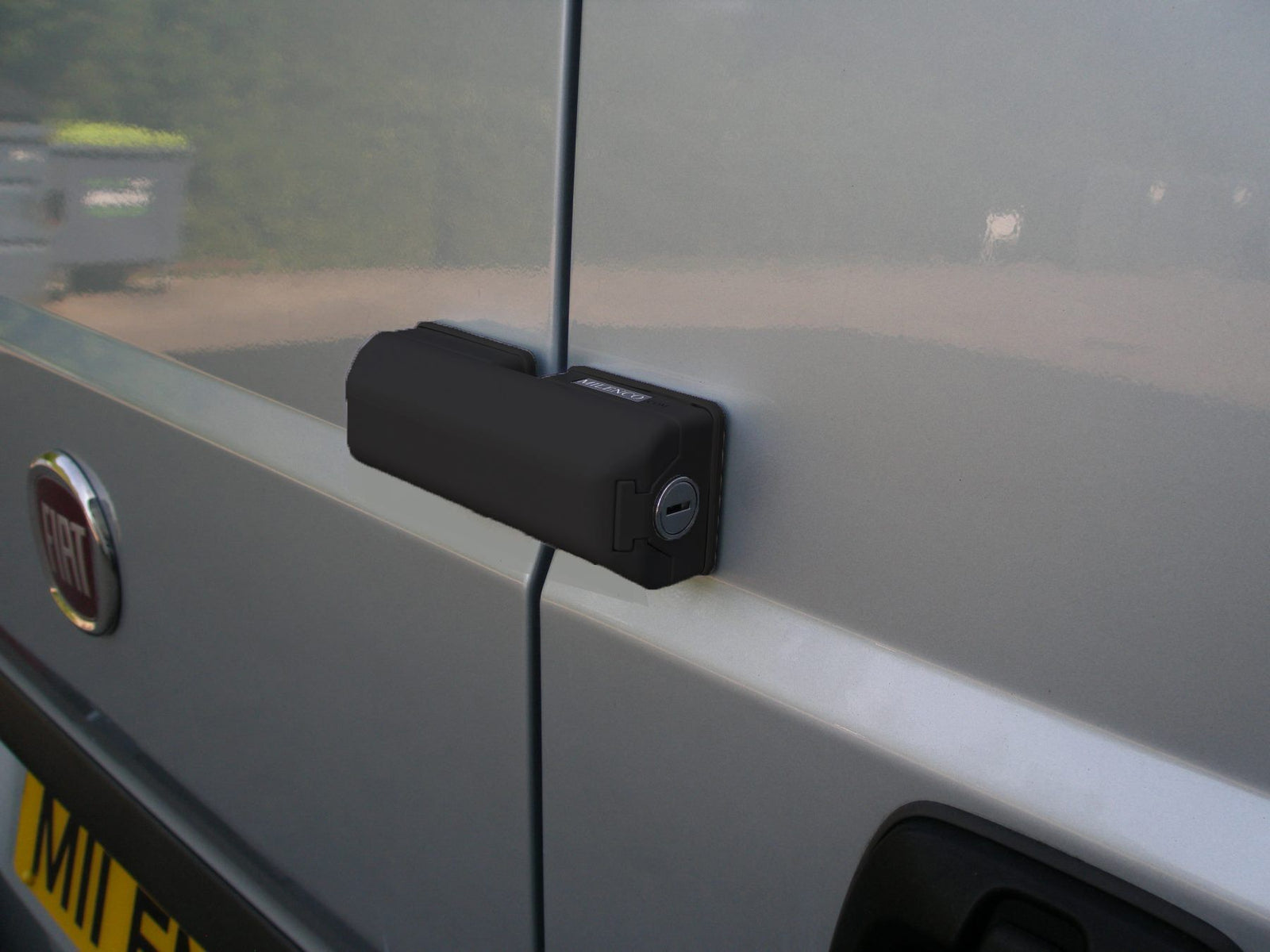 Milenco Van Door Lock – Black Twin Pack | High-Security Rear & Sliding Door Locks (Anti-Bump)