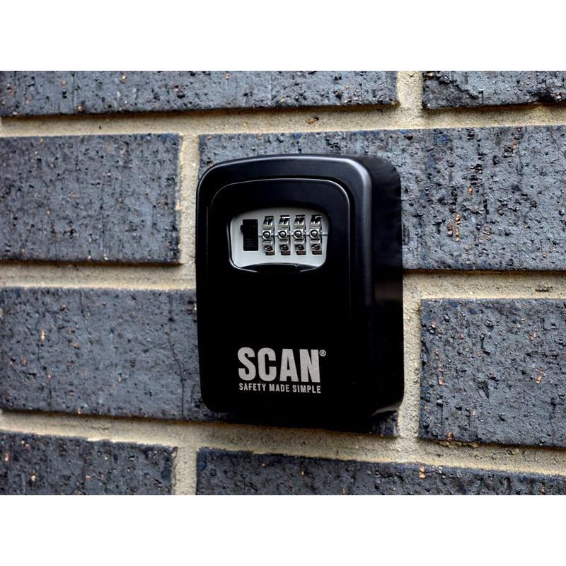 Scan 4 Dial Combination Key Safe